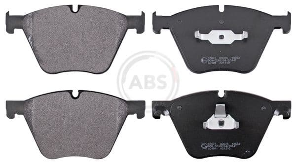 set placute frana,frana disc ABS 37678