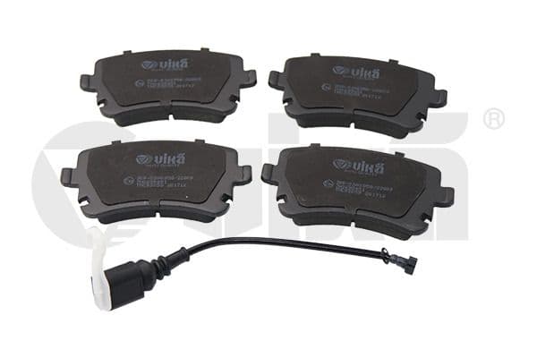 set placute frana,frana disc vika 66981103201