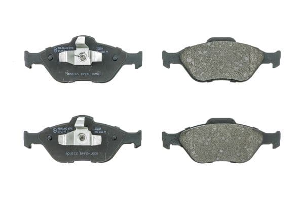 set placute frana,frana disc AISIN Premium ADVICS by BPFO-1008