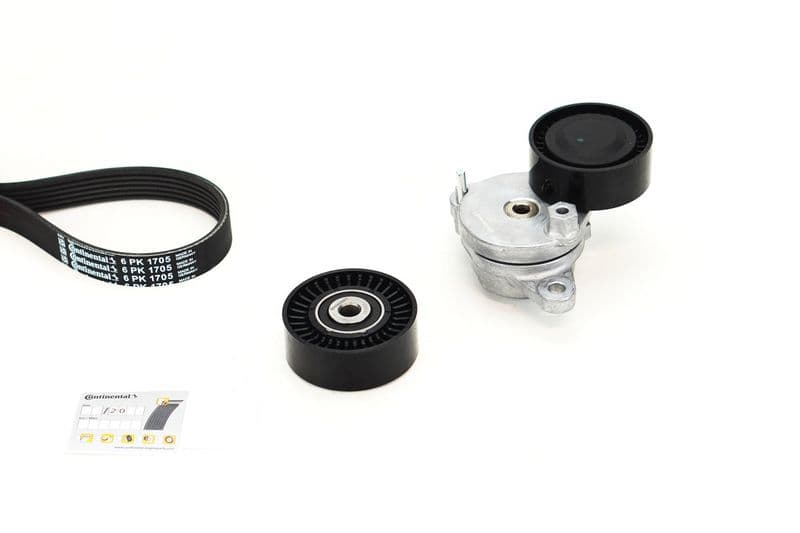 Set curea transmisie cu caneluri CONTINENTAL CTAM 6PK1705K1