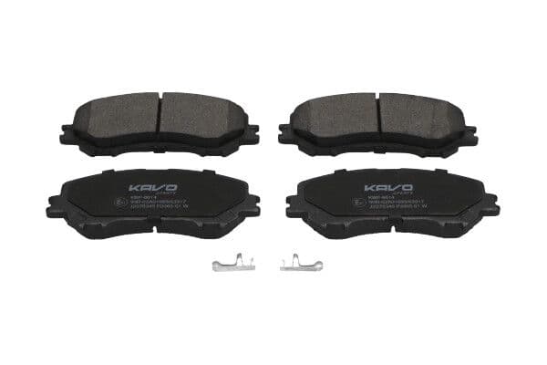 set placute frana,frana disc KAVO PARTS KBP-6614