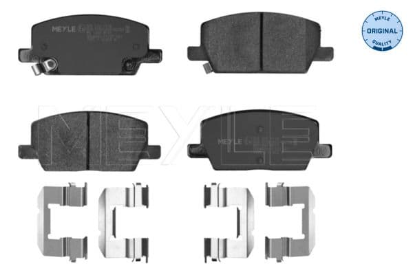set placute frana,frana disc MEYLE -ORIGINAL: True to OE. 025 223 1119