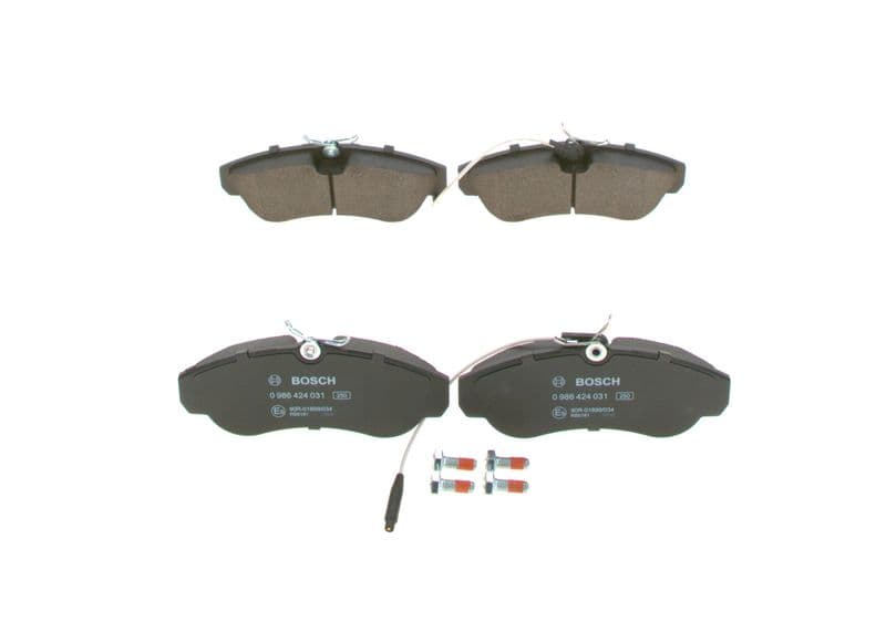 set placute frana,frana disc BOSCH 0 986 424 031