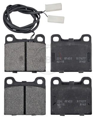 set placute frana,frana disc ABS 36005