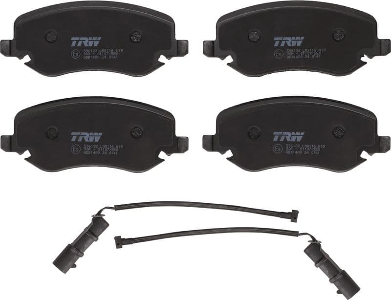 set placute frana,frana disc TRW GDB1489