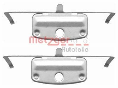 Set accesorii, placute frana METZGER AUTOTEILE 109-1644