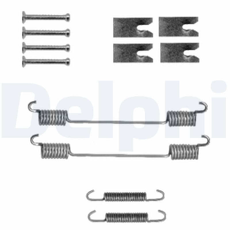 Set accesorii, sabot de frana DELPHI LY1327