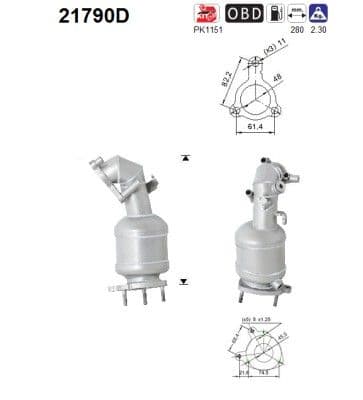 Catalizator AS-PL 21790D