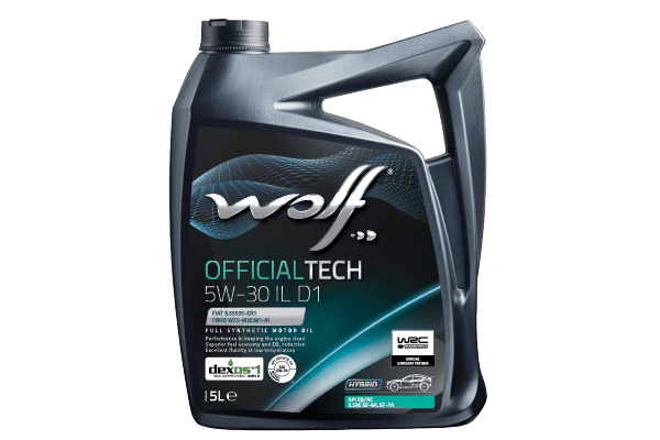 Ulei de motor WOLF OFFICIALTECH 5W-30 IL D1 1054588 5L