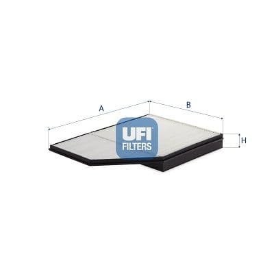 Filtru, aer habitaclu UFI 53.531.00