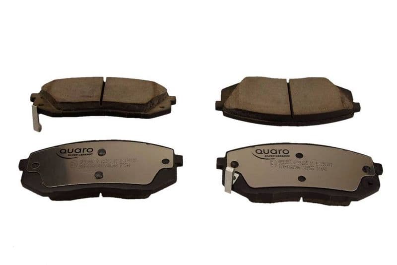 set placute frana,frana disc QUARO SILVER CERAMIC QP9180C