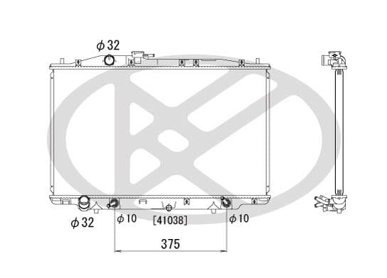 Radiator, racire motor KOYORAD PL081853