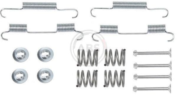 set accesorii, saboti frana parcare ABS 0896Q