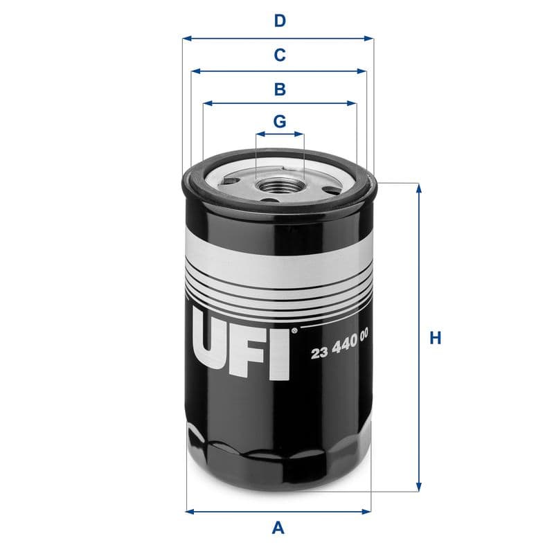 Filtru ulei UFI 23.440.00