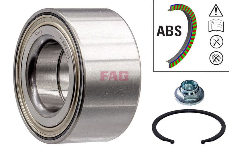 Set rulment roata Schaeffler FAG 713 6269 60