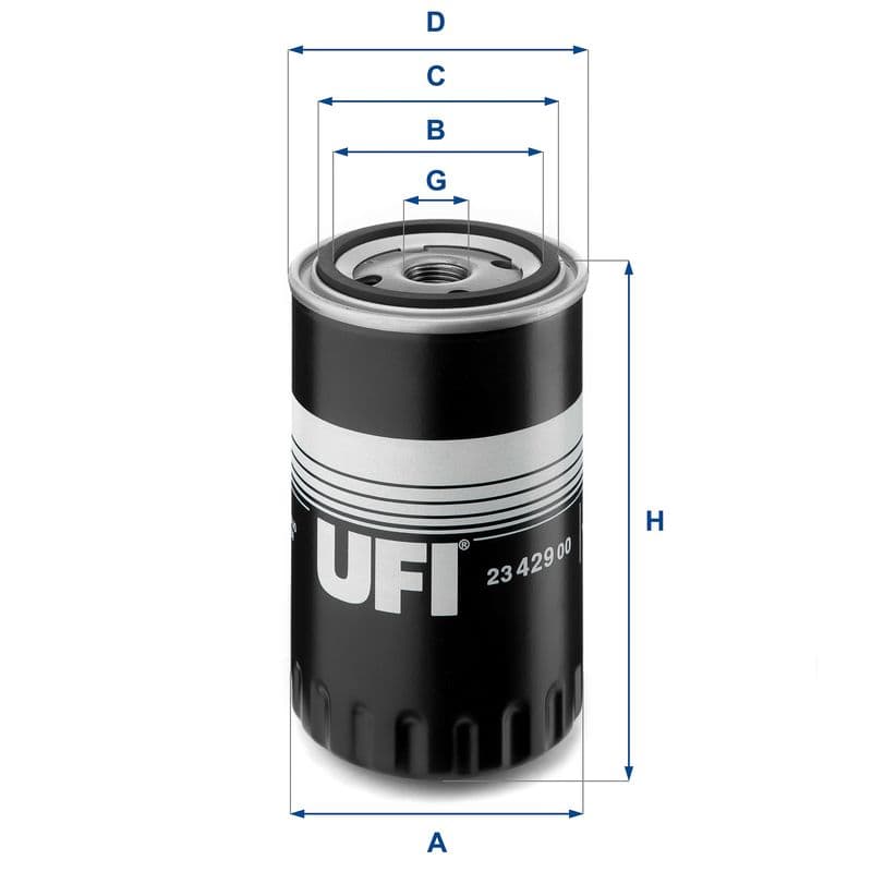 Filtru ulei UFI 23.429.00