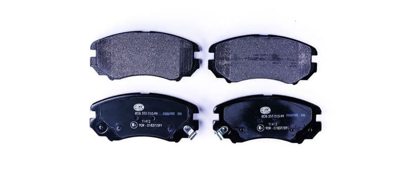 set placute frana,frana disc HELLA-PAGID 8DB 355 010-991