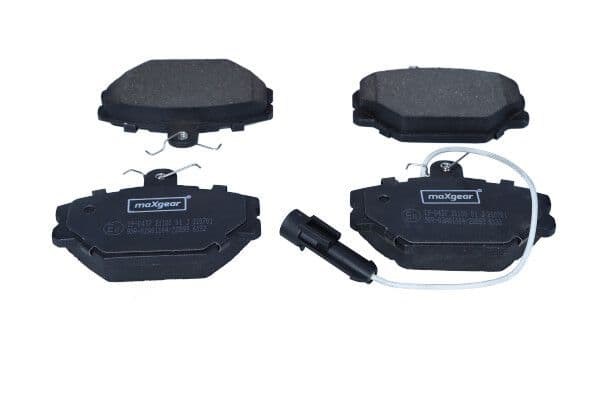 set placute frana,frana disc MAXGEAR 19-0437
