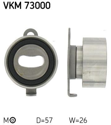 rola intinzator,curea distributie SKF VKM 73000
