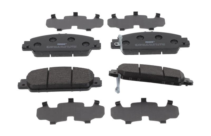 set placute frana,frana disc FERODO PREMIER ECO FRICTION FDB5234