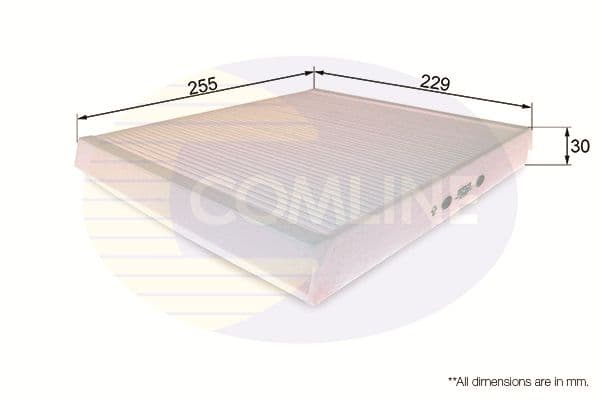 Filtru, aer habitaclu COMLINE EKF123