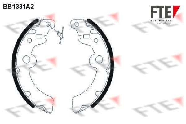 Set saboti frana FTE 9100086