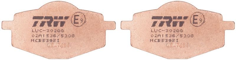 set placute frana,frana disc TRW Sinter Offroad MCB539SI
