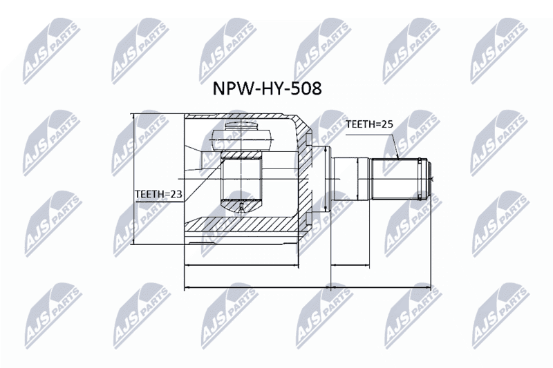 Set articulatie, planetara NTY NPW-HY-508