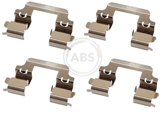 Set accesorii, placute frana ABS 1728Q