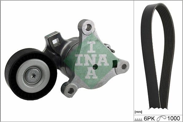 Set curea transmisie cu caneluri Schaeffler INA 529 0214 10