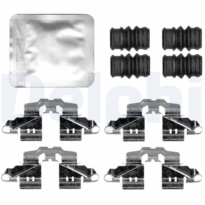 Set accesorii, placute frana DELPHI LX0814