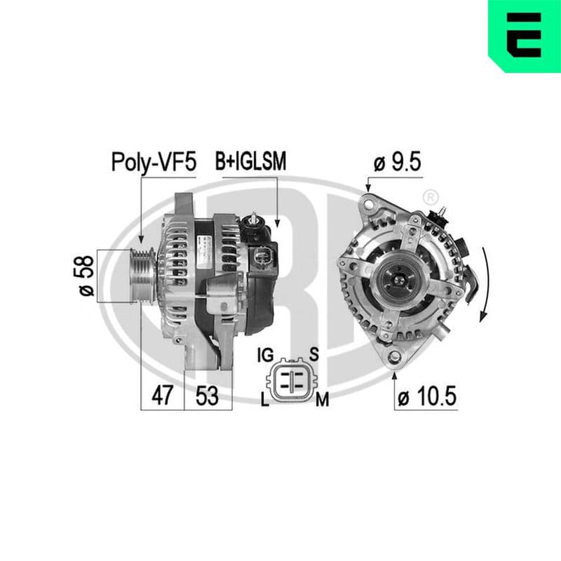 Generator / Alternator ERA 210493A