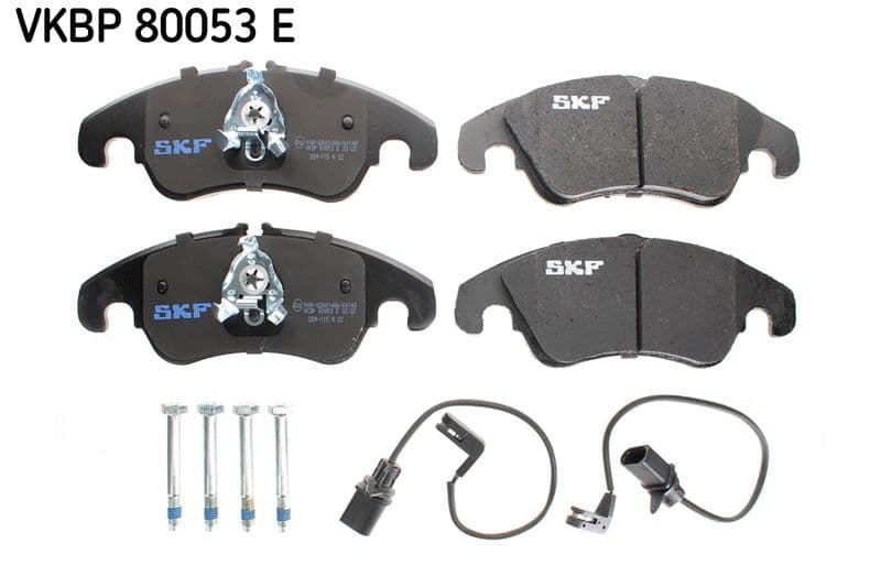 set placute frana,frana disc SKF VKBP 80053 E