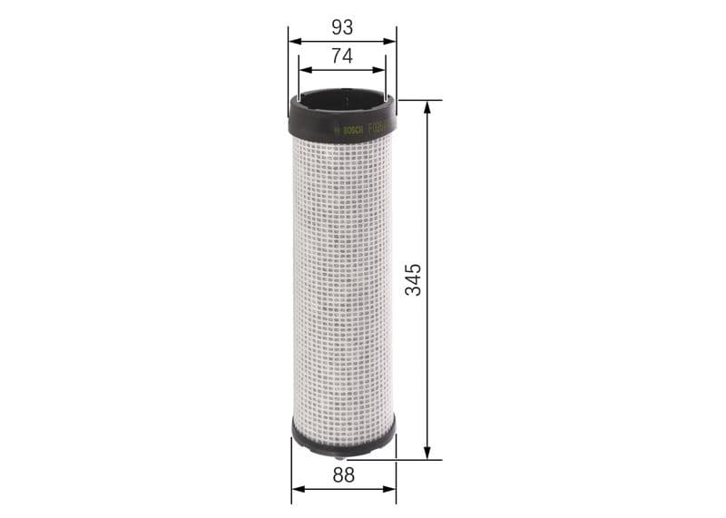 Filtru aer secundar BOSCH F 026 400 333