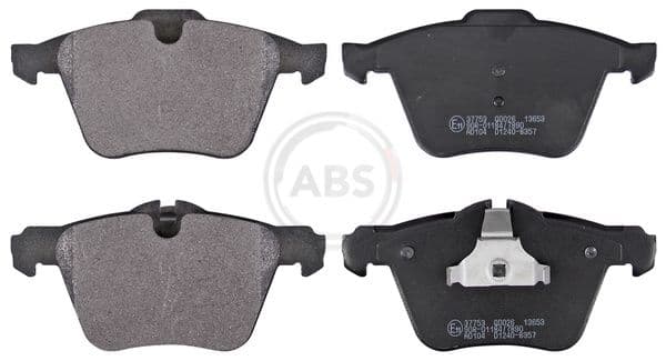 set placute frana,frana disc ABS 37753
