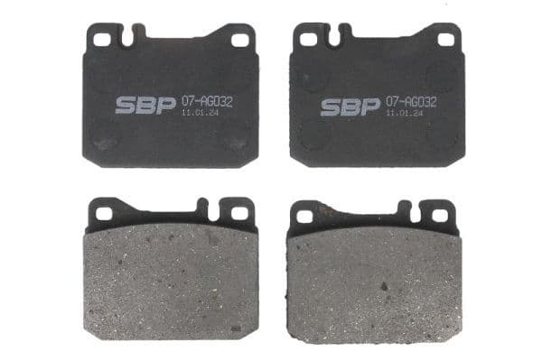 set placute frana,frana disc SBP 07-AG032