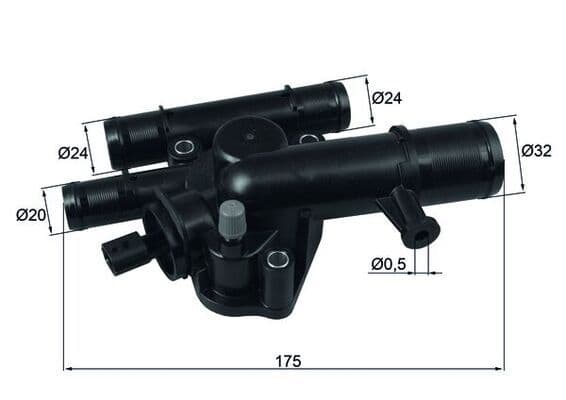 termostat,lichid racire MAHLE TI 243 89