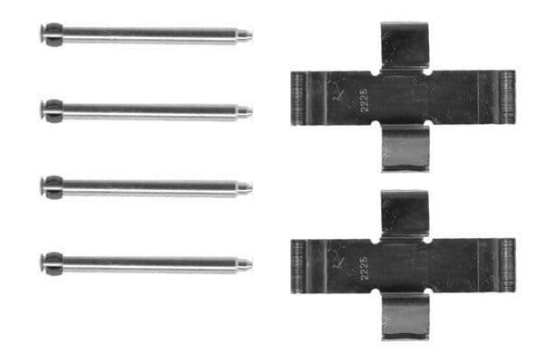 Set accesorii, placute frana BOSCH 1 987 474 030