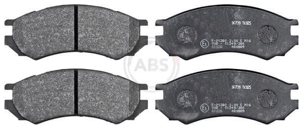 set placute frana,frana disc ABS 36739