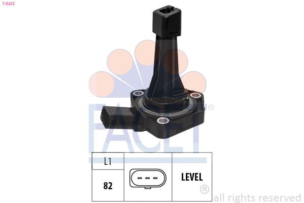 senzor,nivel ulei motor FACET OE Equivalent 7.0232