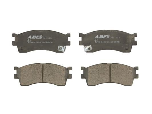 set placute frana,frana disc ABE C10319ABE