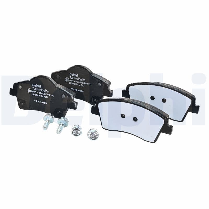 set placute frana,frana disc DELPHI LP3528