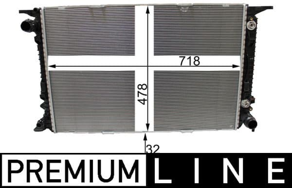 Radiator, racire motor MAHLE BEHR *** PREMIUM LINE *** CR 2178 000P