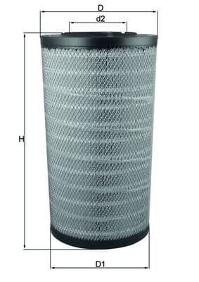 Filtru aer MAHLE LX 2838