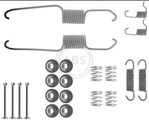 Set accesorii, sabot de frana ABS 0685Q