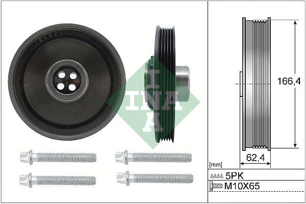 Fulie curea, arbore cotit Schaeffler INA 544 0171 20