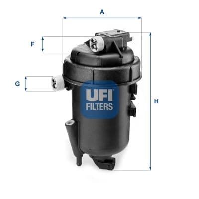 filtru combustibil UFI 55.179.00