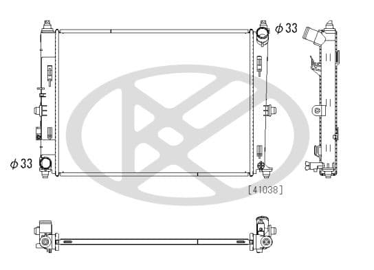 Radiator, racire motor KOYORAD PL063211