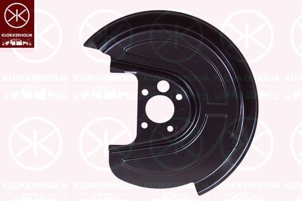 protectie stropire,disc frana KLOKKERHOLM 9523875