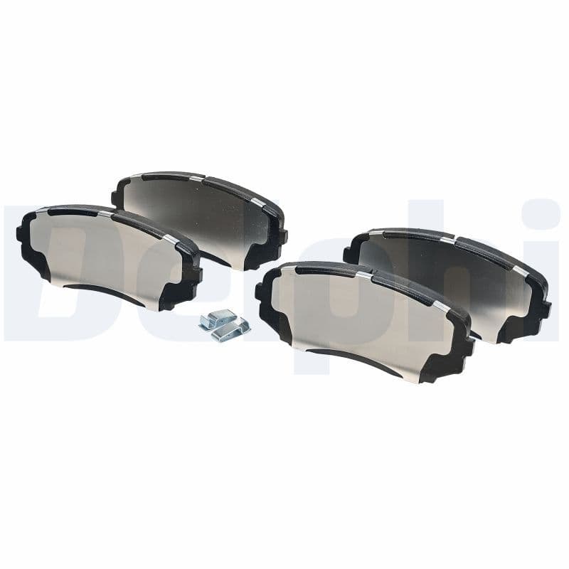 set placute frana,frana disc DELPHI LP2098